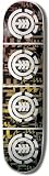 Element Block Quadrant Shape # 2 Thriftwood Skateboard Deck , 7.5-Inch