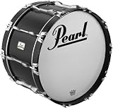 Product details for Pearl Championship ArticuLite Series Indoor Marching Bass Drum, White 16X12 Inches