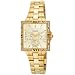 Pulsar Women's PYR048 Dress Sport Square Champagne Dial Gold-Tone Steel Watch