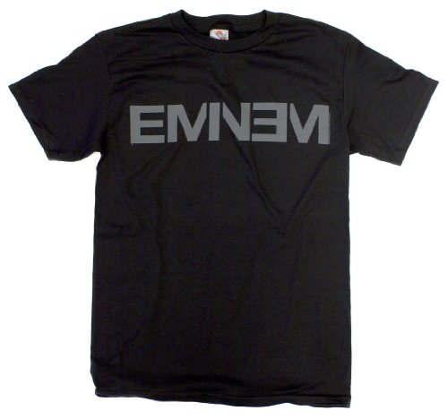 Eminem New Logo Adult Men's Black T-shirt