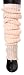 Leg Warmer: Peach - Long Leg Warmer - 36 Inches - Thigh Hi - KD Dance Legwarmer, Knit Rib Stretch - Made in America - Made By Dancers for Dancers, Hipsters, Fashionistas and Everybody Else