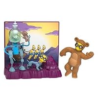 Simpsons Talking Future Burns and Bobo Smithers with Environment