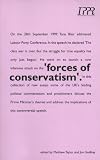 Cover of Forces of Conservatism by Matthew Taylor 1860301134