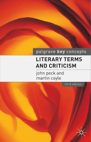 Literary Terms and Criticism (Palgrave Study Guides)