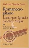 Romancero Gitano: Llanto Por Ignacio Sanchez Mejias (Biblioteca Edaf)