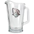 New Jersey Nets 60oz Glass Pitcher - Primary Logo NBA Basketball
