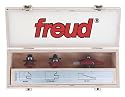 Freud 97-100 3-Piece Cabinet Bit Set with 99-515 and 99-260 Rail and Style Bits