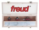 Freud 97-100 3-Piece Cabinet Bit Set with 99-515 and 99-260 Rail and Style Bits