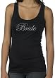 Bride Rhinestone Longer Length Tank