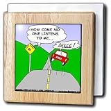 Talking Signs - 6 Inch Tile Napkin Holder