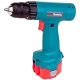 Makita Drill/Driver Kit, 3/8', Cordless, 12v NiCD, 2 Speed