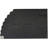 FretGuru 2 Precision 8-in-1 Guitar String Action Gauge Fret Rocker Setup and Evaluation Pro Luthier Tool *STAINLESS SILVER* [ADVANCED NEW DESIGN SHIPPING NOW] See description for a free handmade leather case.
