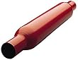 Dynomax 24214 Thrush Glasspack Red Steel 2 1/2 In/Out Muffler