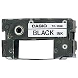 Casio TR-18BK Black Ribbon Tape for Casio CW-50 and CW-75 CD Title Writers