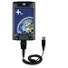 Coiled USB Cable for the HP iPAQ hx4705 with Power Hot Sync and Charge capabilities - Gomadic Brand w/ TipExchange Technology