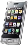 Sale LG GM360 Viewty Plus Smartphone (7,6 cm (3 Zoll) Display, Touchscreen, 5 Megapixel Kamera) metallic silber