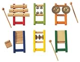 PINTOY 6 Wooden Musical Instruments
