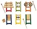 Toys : 6 Wooden Musical Instruments