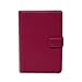 CaseCrown Amazon Kindle 2 Genuine Leather Opening Case with Interior Compartments (Fuchsia)