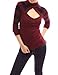 PattyBoutik Strips Crew Neck Long Sleeve Sweater Knit Tops