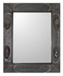 Wood mirror, 'Living Doll' Wood mirror, 'Living Doll'