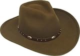 Minnetonka Austin Felt Cowboy Hat