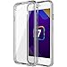 iPhone 7 Case, Bastex Soft Slim Fit Flexible Clear Transparent Rubber Back Cover Fused TPU Smoke Side Bumper Case for Apple iPhone 7