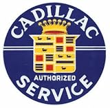 Signpast Reproduction Vintage Sign, CADILLAC SERVICE