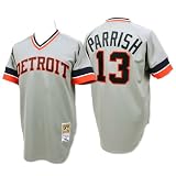 Detroit Tigers Authentic 1984 Lance Parrish Road Jersey By Mitchell & Ness 36