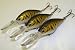 3 M3X Custom Shad Bass Fishing Lures-Plug-Crankbaits- Set M3A
