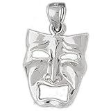 CleverSilver's Sterling Silver Charm Drama Masks
