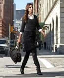 DKNYC Three-Quarter-Sleeve Ombre Sweater Dress