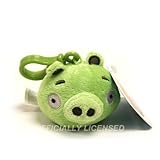 Angry Birds(アングリーバード) バックパッククリップ 3インチ ぬいぐるみ グリーンピッグ