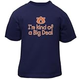 Auburn Tigers Navy Blue Toddler Big Deal T-shirt