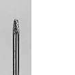 CARBIDE BUR GROBET MADE IN U.S.A. TREE RADIUS 3/32X1/4X3/32 STANDARD CUT
