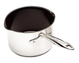 Review Kitchen Craft KCPSMILK / Clearview Pour 'n' Strain Stainless Steel Milk Pan 14cm