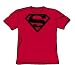 Search : Superman - Red & Black Shield - Adult Red S/S T-Shirt For Men