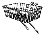 Wald Standard Front Bicycle Basket, #137, 15" x 10" x 5", Chrome
