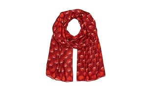 Marc by Marc Jacobs Fular Woven Laurel Check (Rojo Oscuro)