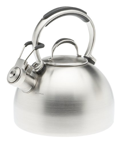 KitchenAid Gourmet Essentials 2-Quart Tea Kettle, Brushed Stainless Steel