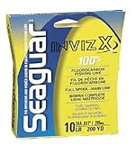 Seaguar InvizX Fluorocarbon Fishing Line Test: 12 lb.