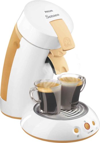 Philips HD 7810/55 Kaffeeautomat Senseo weiß/orange Philips HD 7810/55 Kaffeeautomat Senseo weiß/orange