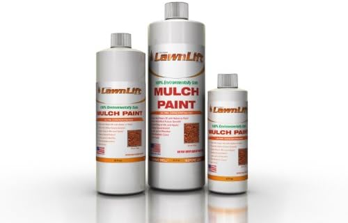 Lawnlift Ultra Concentrated (Redwood) Mulch Paint 8oz. = 2.5 Quarts of Product.