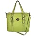COACH CHELSEA LARGE LEATHER CONVERTIBLE SHOULDER STRAP HANDBAG PEAR GREEN 14015