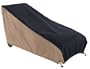 Classic Accessories 78052 Patio Chaise Cover - Standard - Tan and Black
