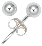 Sterling Silver 4mm Ball Earrings