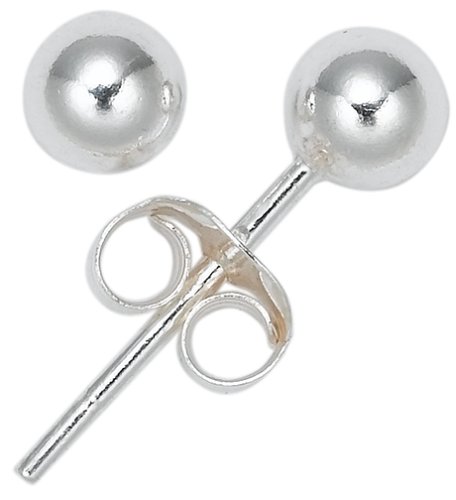 Buy Sterling Silver 4mm Ball Earrings online at Discounted New and Used prices. Delivered to your door with Off-The-Bookshelf.