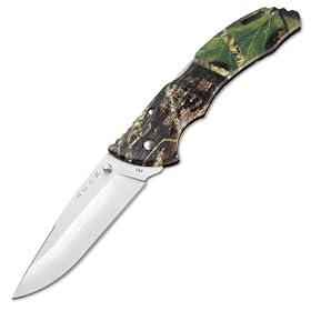 Click here to buy Buck 286 BHW Large Bantam Camo Folding Hunting Knife (Camo).