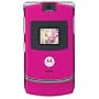 Motorola RAZR V3 Unlocked Phone with Camera, and Video Player--International Version with No Warranty (Magenta Pink)
