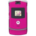 Motorola V3 Sim Free Mobile Phone - Hot Pink